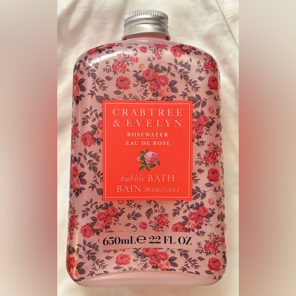 Crabtree & Evelyn Other - Crabtree & Evelyn Rosewater Bubble Bath